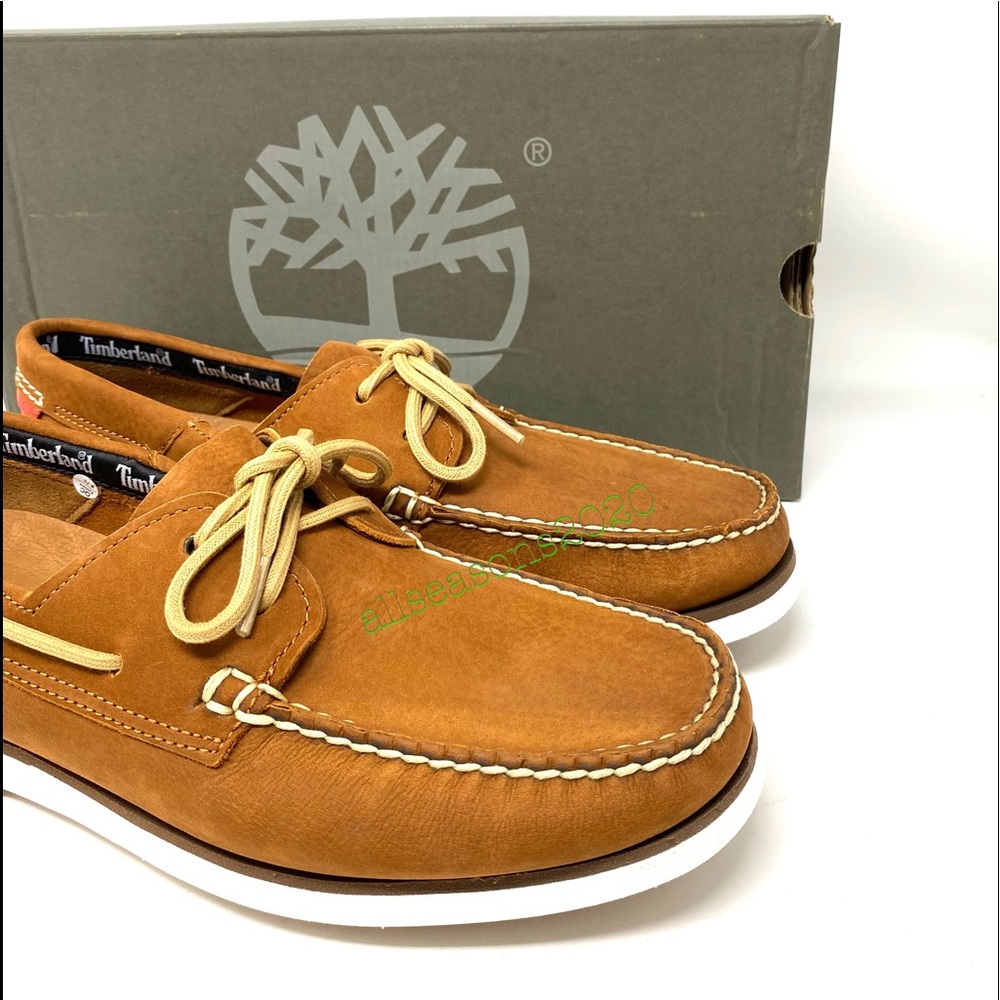 Timberland Atlantic Break Boat Men’s Shoes Nubuck - Picture 9 of 12